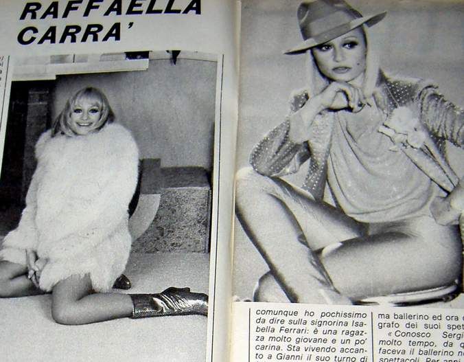 SKORPIO [March 1982] Raffaella Carra, Caroline Palermo  