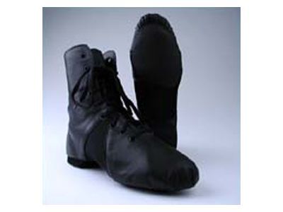 Capezio Dance Black JAZZ BOOTS SHOES Lil Girls 10 12 13  