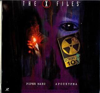 THEX FILES LASERDISC  PIPER MARU & APOCRYPHA  