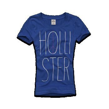 Hollister Surfers Point Peace Sign Womens T Shirt Save 30%  