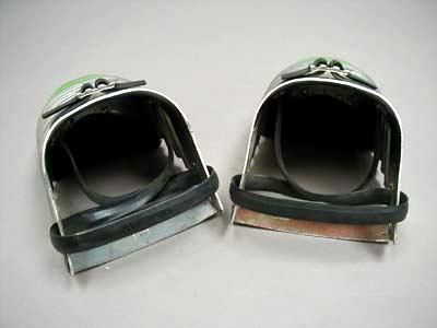 PAIR ELLWOOD 200 ALUMINUM SAFETY SHOE FOOT GUARD METAL  