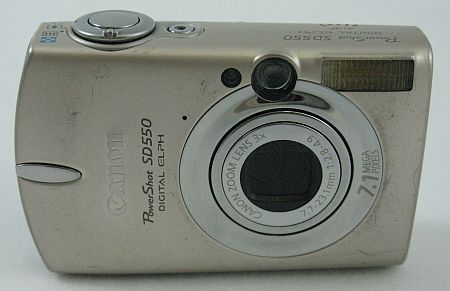 Canon PowerShot SD550 Digital ELPH 7.1 MP Camera AS IS  