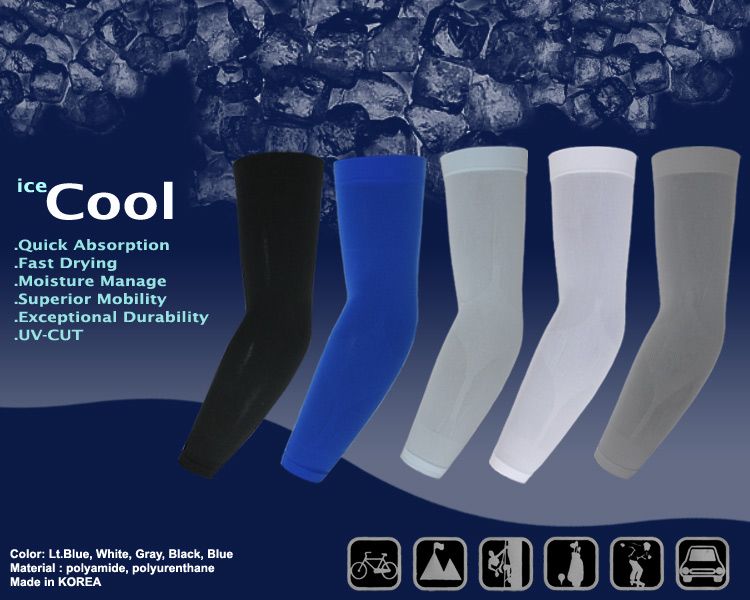 Golf Cycleing Arm WARMERS Hiking Fishing Cool US Color  