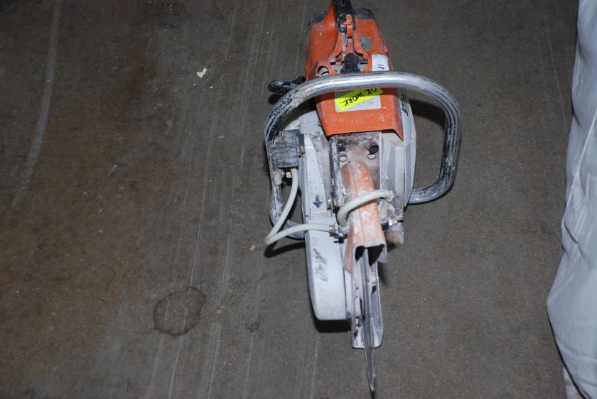 STIHL TS400 TS 400 CONCRETE CUTTING SAW, TESTED INV=1081  