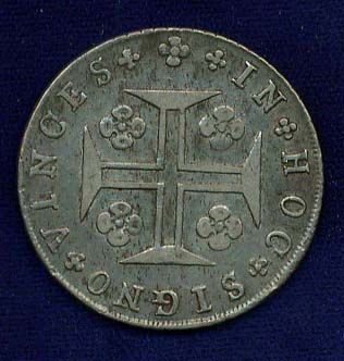 PORTUGAL JOAO VI 1810 400 REIS SILVER COIN XF+  