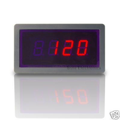 3½ 12v Digital Red LED 700V AC Volt panel meter New  