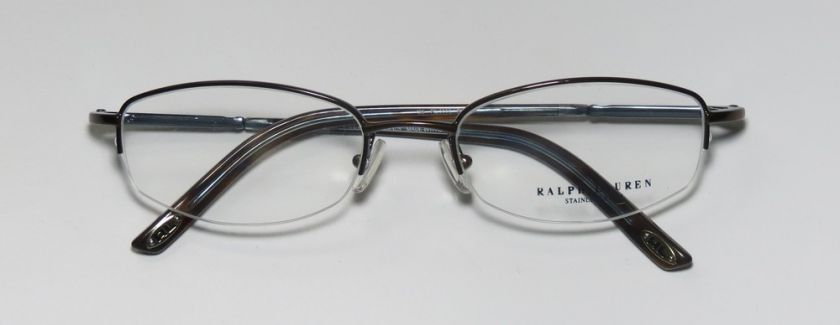 NEW POLO RALPH LAUREN 1444 50 18 135 BROWN/BLUE/TOROISE EYEGLASS 