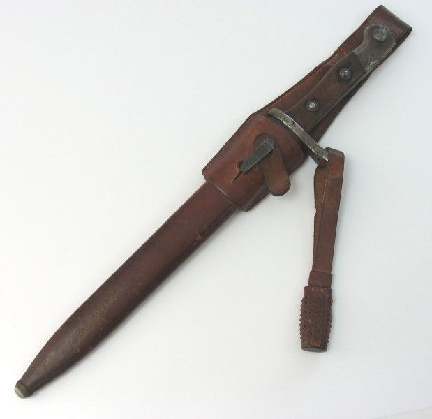 RR BULGARIA GENERAL SIMSON SUHL MAUSER M1893/95 BAYONET  