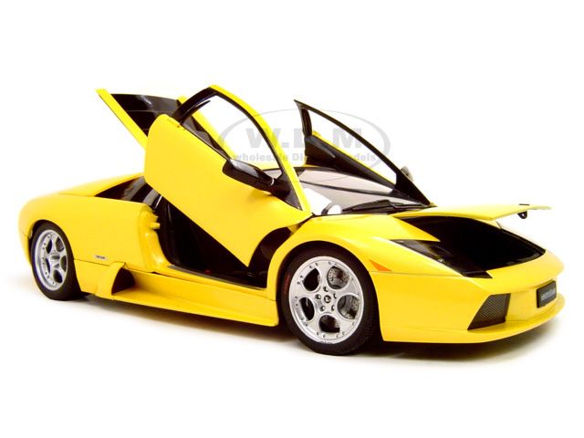 LAMBORGHINI MURCIELAGO YELLOW 112 AUTOART MODEL  