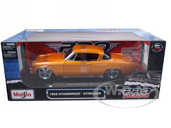 Brand new 118 scale diecast car model of 1953 Studebaker Starliner 