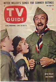 1962 TV Guide June 30 Mitch Miller; Twilight Zone  