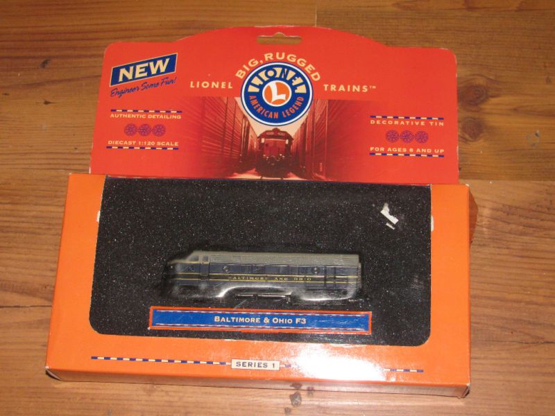 Lionel Trains Big, Rugged Baltimore & Ohio F3 1120  