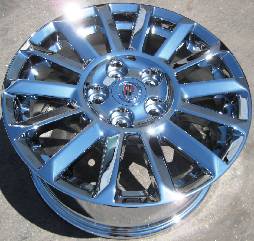   YOUR STOCK 4 NEW 17 FACTORY CADILLAC CTS CHROME WHEELS RIMS 2010 2013