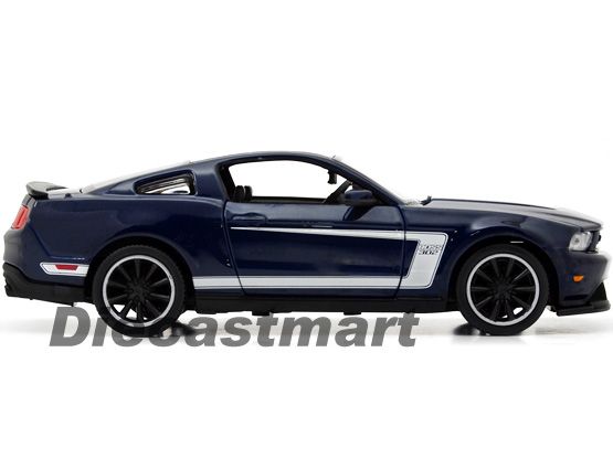 MAISTO 124 2011 FORD MUSTANG BOSS 302 NEW DIECAST MODEL CAR NAVY BLUE 