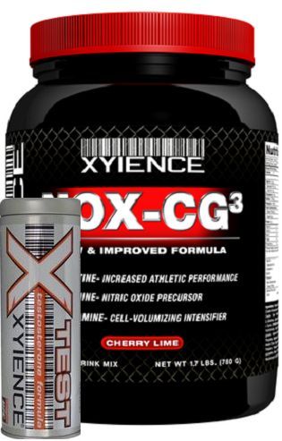 Xyience UFC BSN NOX CG3 Cherry Lime Creatine & XTEST  