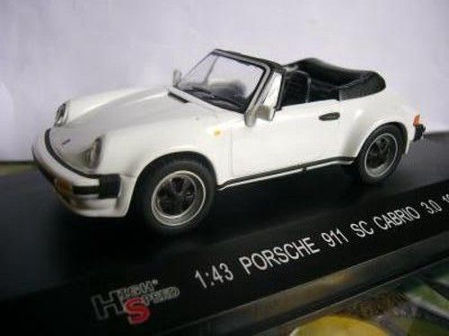 HighSpeed 1/43 Diecast Porsche 911 SC Cabrio 3.0 1983  