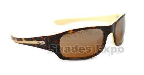 REVO SUNGLASSES POLARIZED RE 2043 03 CHECKPOINT HAVANA  