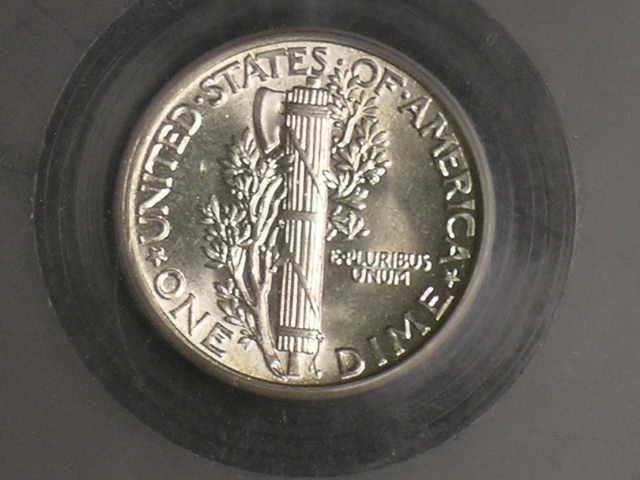 1943 Very Choice BU Mercury Dime (bxh 1)  