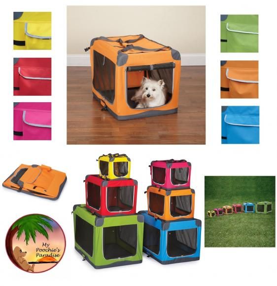   31 h x large crate measures 48 l x 30 w x 33 h soft crates for dogs