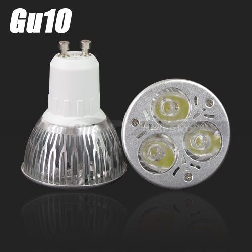 6W Mr16/12V Gu10/220V E27/220V 3x2W Led Light Warm Cool White Light 