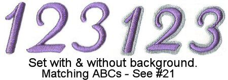 904 MONOGRAM FONT MACHINE EMBROIDERY DESIGNS FREE SHIP  