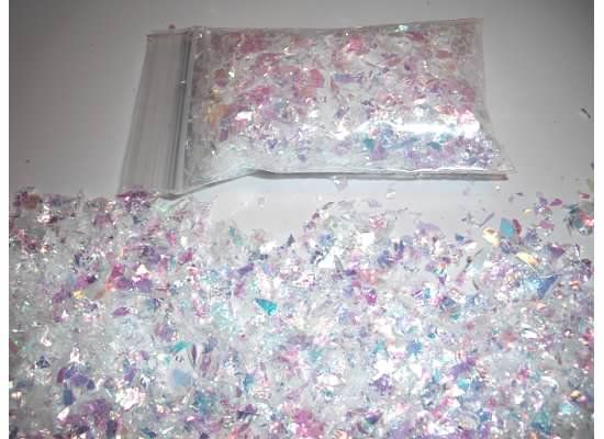 D00281 SPARKLING SNOW For OOAK doll landscapes & others  