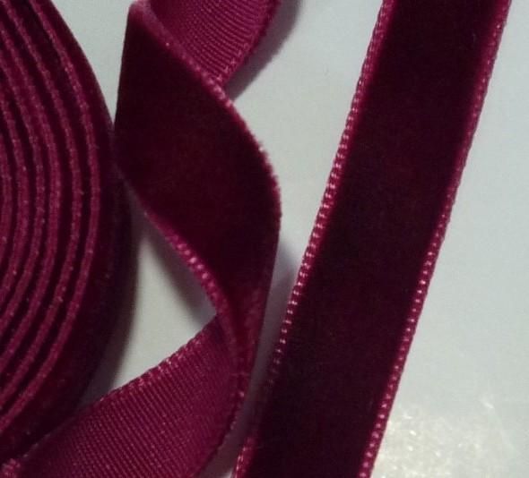 Freeship 3yd Velvet Ribbon Trim 3/8 9 mm U pick WB  