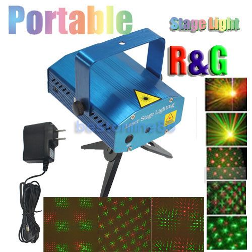 Mini G&R DJ Laser Stage Lighting Light Disco Party Club  