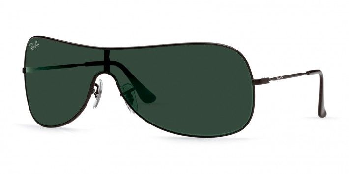 RAY BAN RB 3211 006/71 MATTE BLACK GREE SUNGLASSES 38MM  