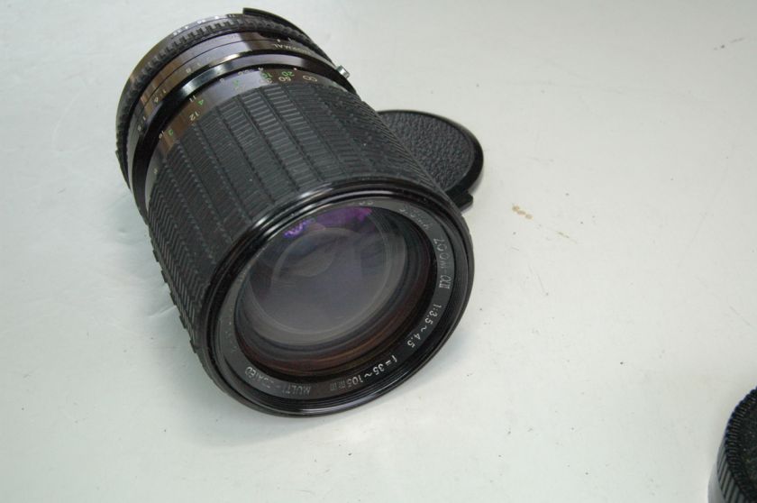 Nikon fit Sigma II zoom 35 105mm f3.5 4.5 Ai S lens in excellent 