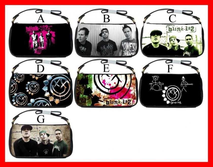 Blink 182 Punk Rock Band Hot Shoulder Clutch Bag #PICK1  