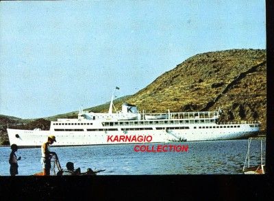 GREECE KAVOUNIDES LINES K LINES M.T.S.KENTAVROS B/W PPC  