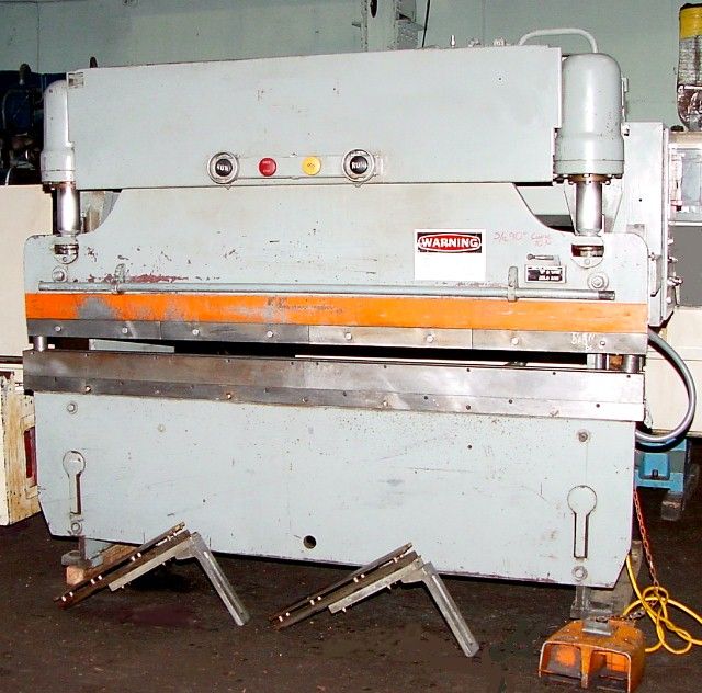 40 TON x 8 PACIFIC MODEL J40 8 HYDRAULIC PRESS BRAKE w/ROMBG  