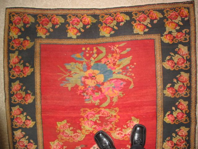 c1930s Antique Karabagh Caucasus Rug B 7187  