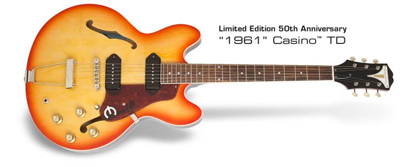 Celebrate 50 Years of Epiphones Classic Casino&trade