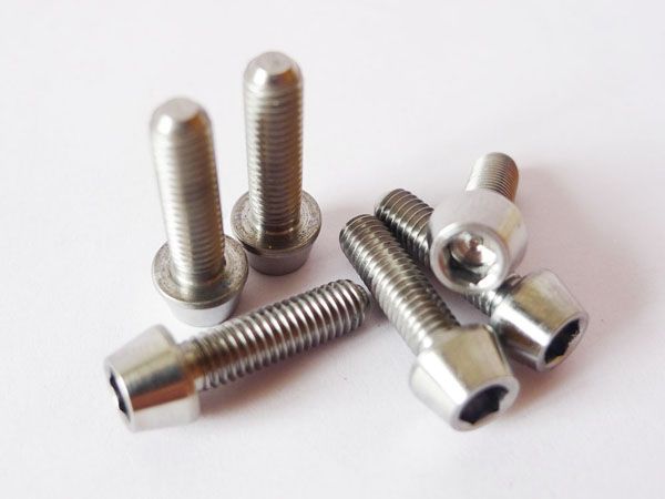 pcs Bike Bicycle M5 18mm Titanium/Ti Screw Bolts NEW  