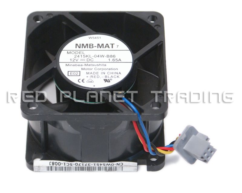   Minebea   Matsushita 12V 1.65A DC Fan 60mmx38mm 2415KL 04W B86  