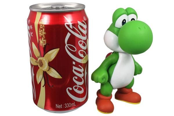 Super Mario Bros YOSHI Poseable Figure Doll Green KL  