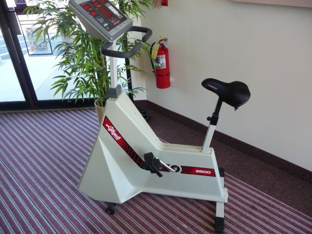 Vintage LifeFitness Lifecycle 6500 Upright Bike  