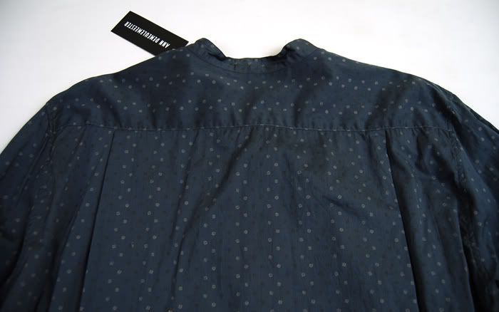 ANN DEMEULEMEESTER Blue Dot SHIRT X LARGE NWT  