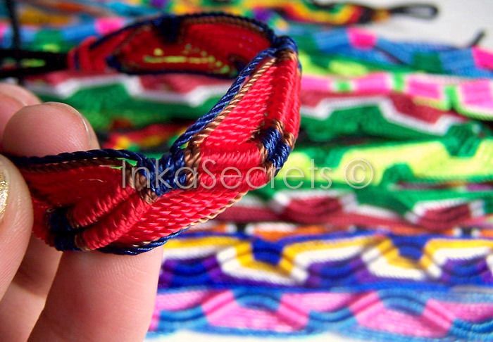 WHOLESALE LOT 1,000 FRIENDSHIP BRACELETS HANDMADE PERU  