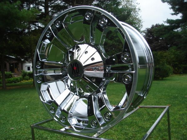 778 XD778 MONSTER CHROME 20X10 CHEVY FORD DODGE WHEEL  