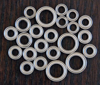   metal sealed 4 x 7mm 5pcs 4 x 8mm 12pcs 5 x 9mm 2pcs 8 x 12mm 4pcs fit