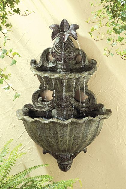 Pineapple Wall Fountain