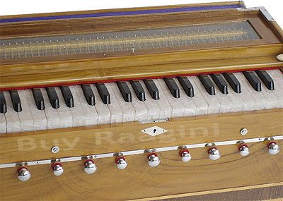 HARMONIUM NEW TEAK WOOD 9 STOP BAJA PETI HERMONIUM~GF  