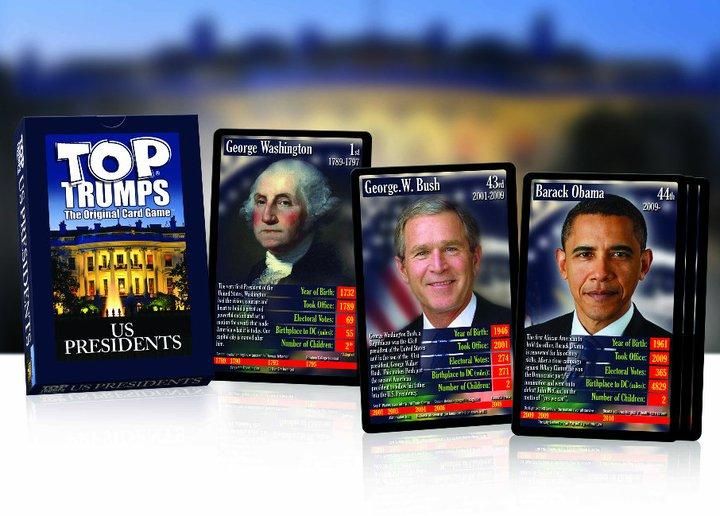 Top Trumps Card Games US Presidents & The United States  