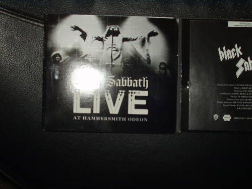 BLACK SABBATH LIVE HAMMERSMITH ODEON CD RHINO HANDMADE RARE PROMO COPY 