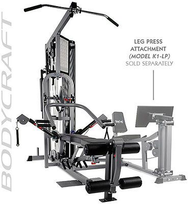 BodyCraft K1 Legacy Series Single Stack Home Gym with Functional Arms 