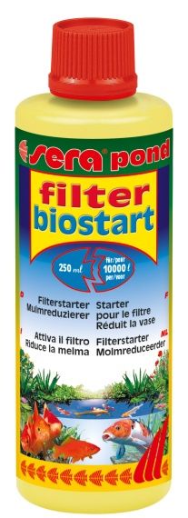 Sera Pond Filter Biostart 250ml Koi and Goldfish Ponds  