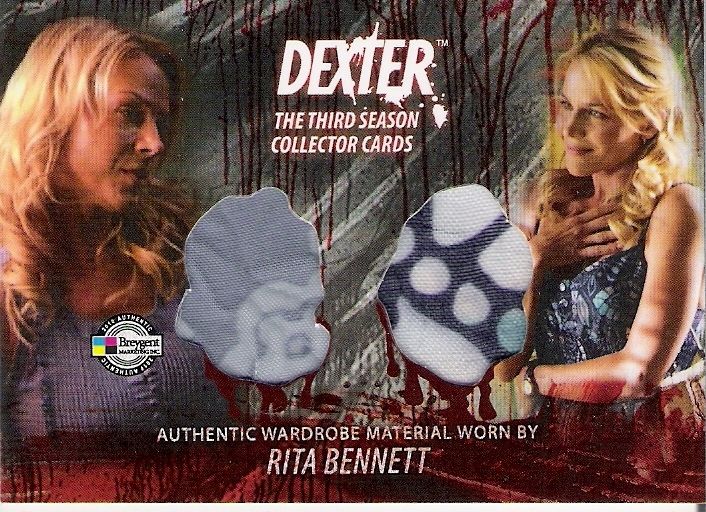 DEXTER SEASON 3 RITA BENNETT DUAL COSTUME CARD D3 C6  